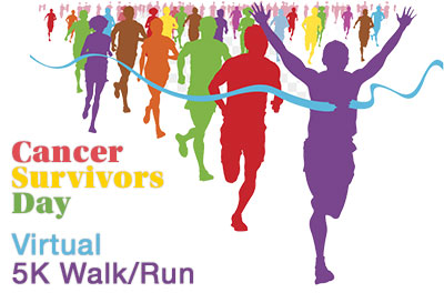 Cancer Survivors Day Virtual 5k Logo